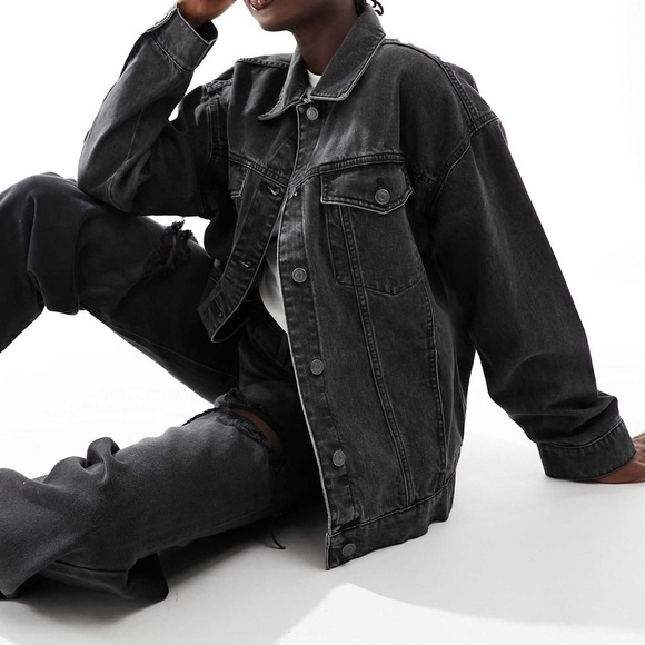 ASOS/ DENIM JACKET - Picture 1 of 3